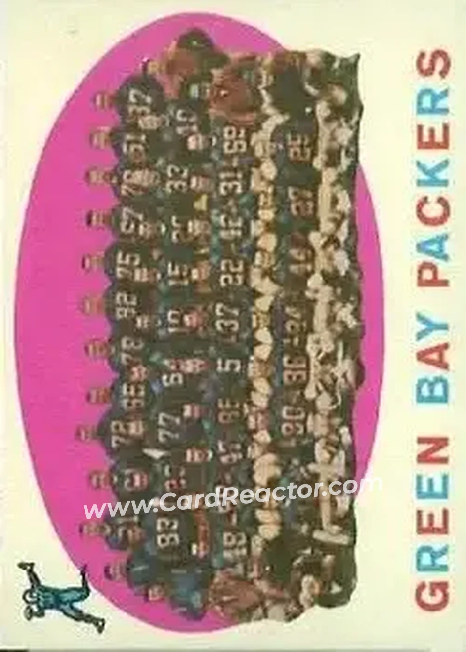 1959 Topps #46 - Card #46 - Green Bay Packers - Front