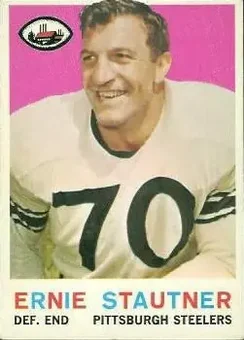 1959 Topps #69 - Ernie Stautner - Pittsburgh Steelers