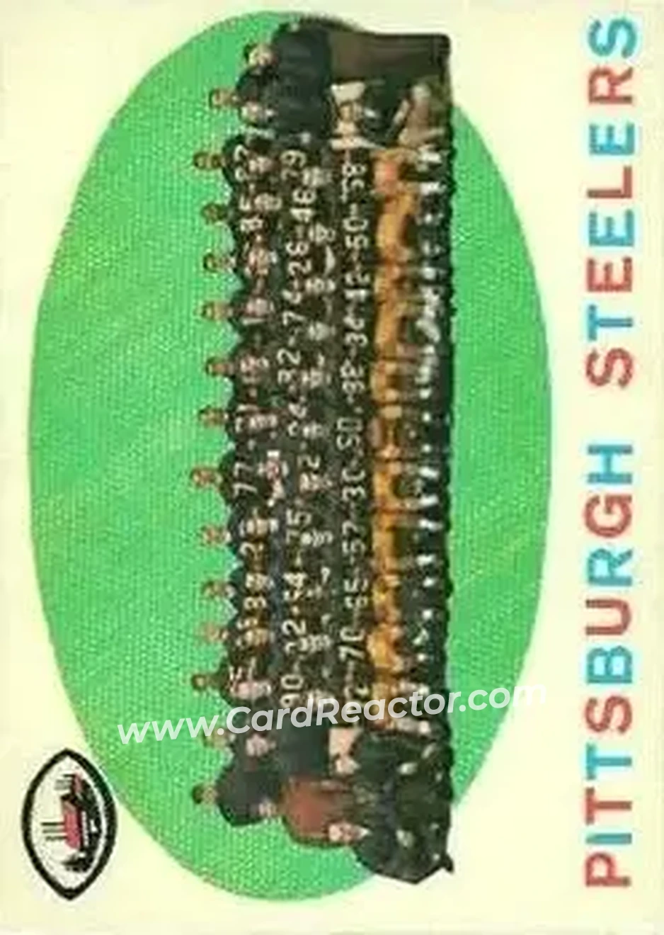 1959 Topps #146 - Card #146 - Pittsburgh Steelers - Front