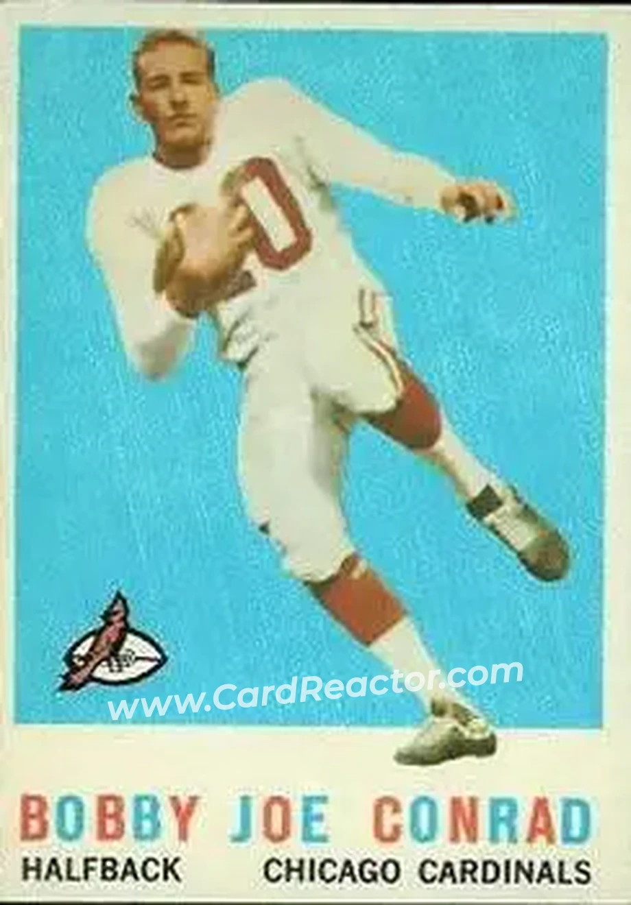 1959 Topps #173 - Bobby Joe Conrad - Chicago Cardinals - Front