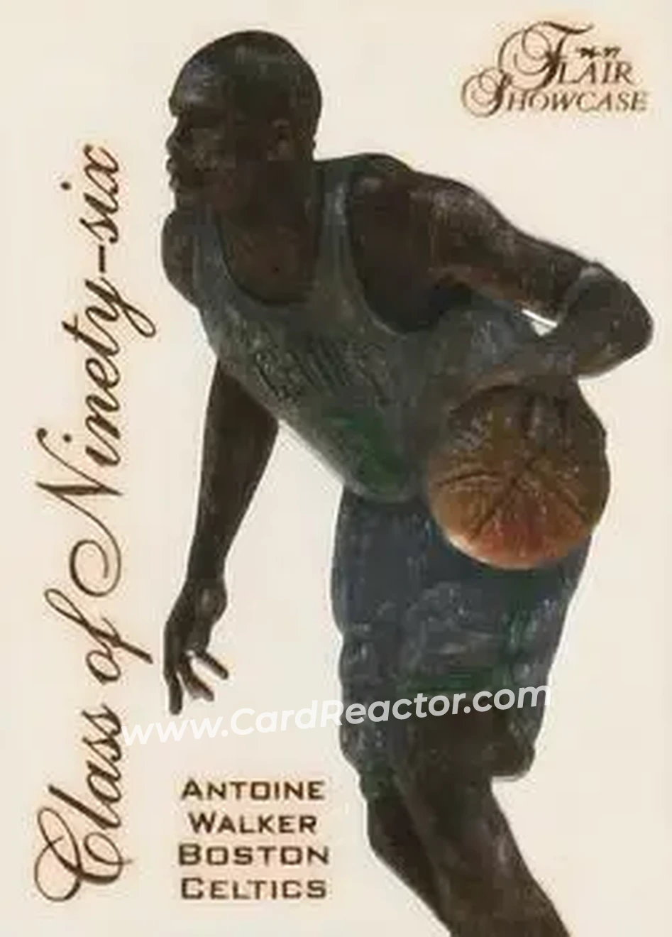 1996-97 Flair Showcase - Class of '96 #19 - Antoine Walker - Boston Celtics - Front