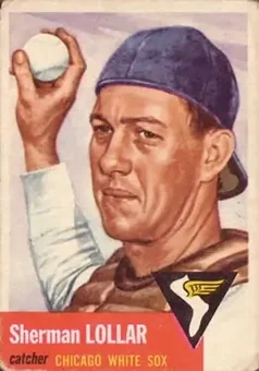 1953 Topps #53 - Sherman Lollar - Chicago White Sox
