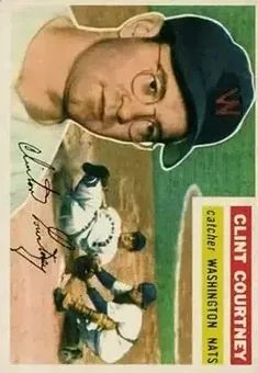1956 Topps #159 - Clint Courtney - Washington Senators