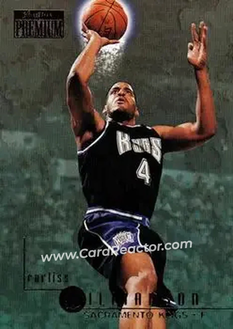1996-97 SkyBox Premium #102 - Corliss Williamson - Sacramento Kings - Front