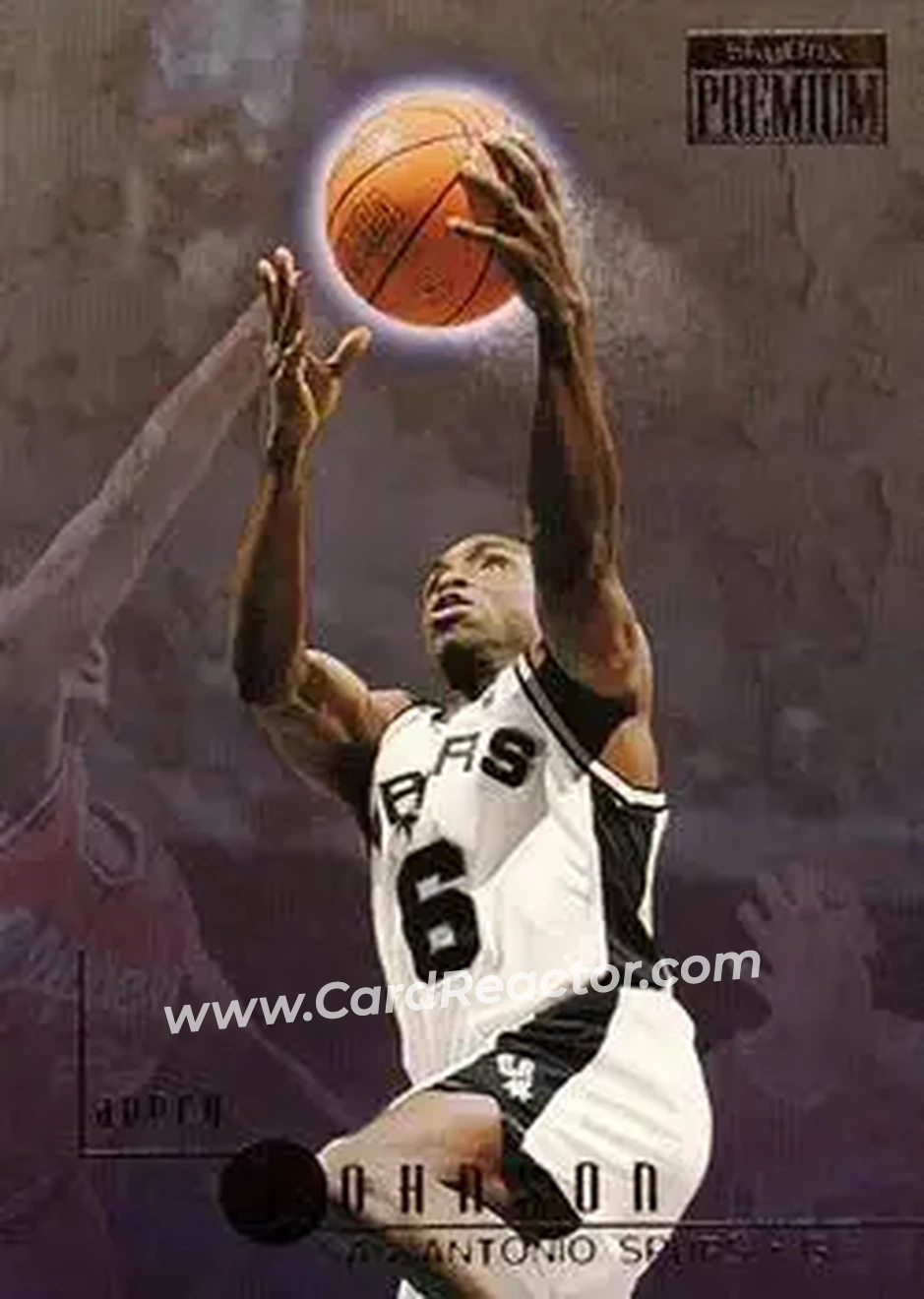 1996-97 SkyBox Premium #105 - Avery Johnson - San Antonio Spurs - Front