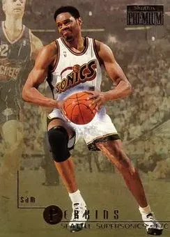 1996-97 SkyBox Premium #111 - Sam Perkins - Seattle SuperSonics