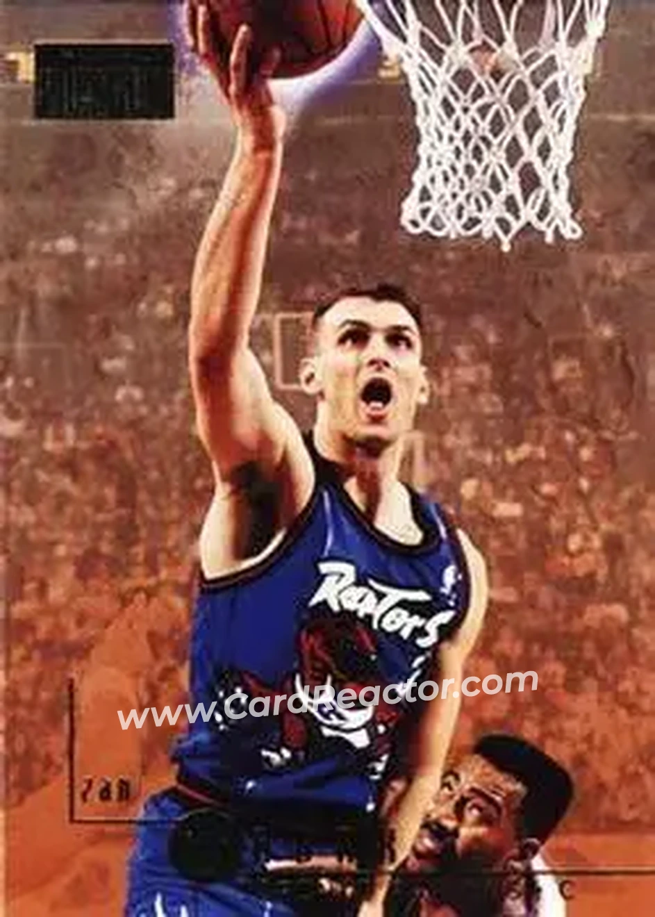 1996-97 SkyBox Premium #116 - Žan Tabak - Toronto Raptors - Front