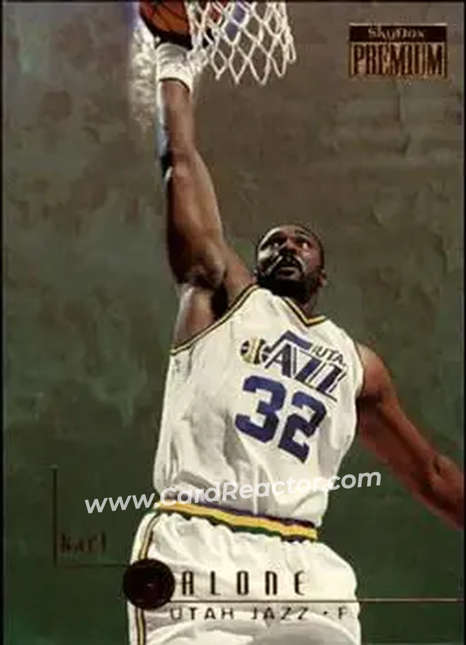 1996-97 SkyBox Premium #119 - Karl Malone - Utah Jazz - Front
