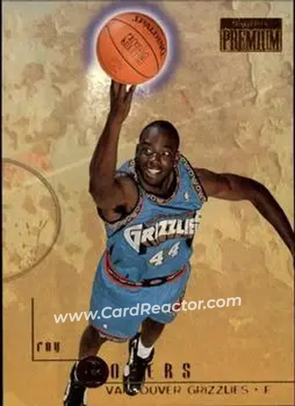 1996-97 SkyBox Premium #125 - Roy Rogers - Vancouver Grizzlies - Front