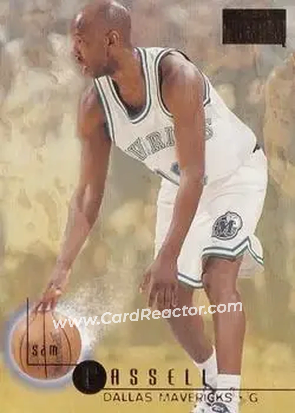 1996-97 SkyBox Premium #145 - Sam Cassell - Dallas Mavericks - Front