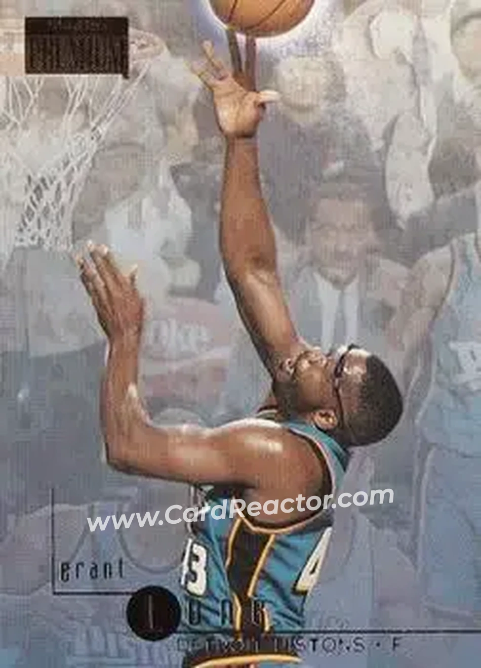 1996-97 SkyBox Premium #151 - Grant Long - Detroit Pistons - Front