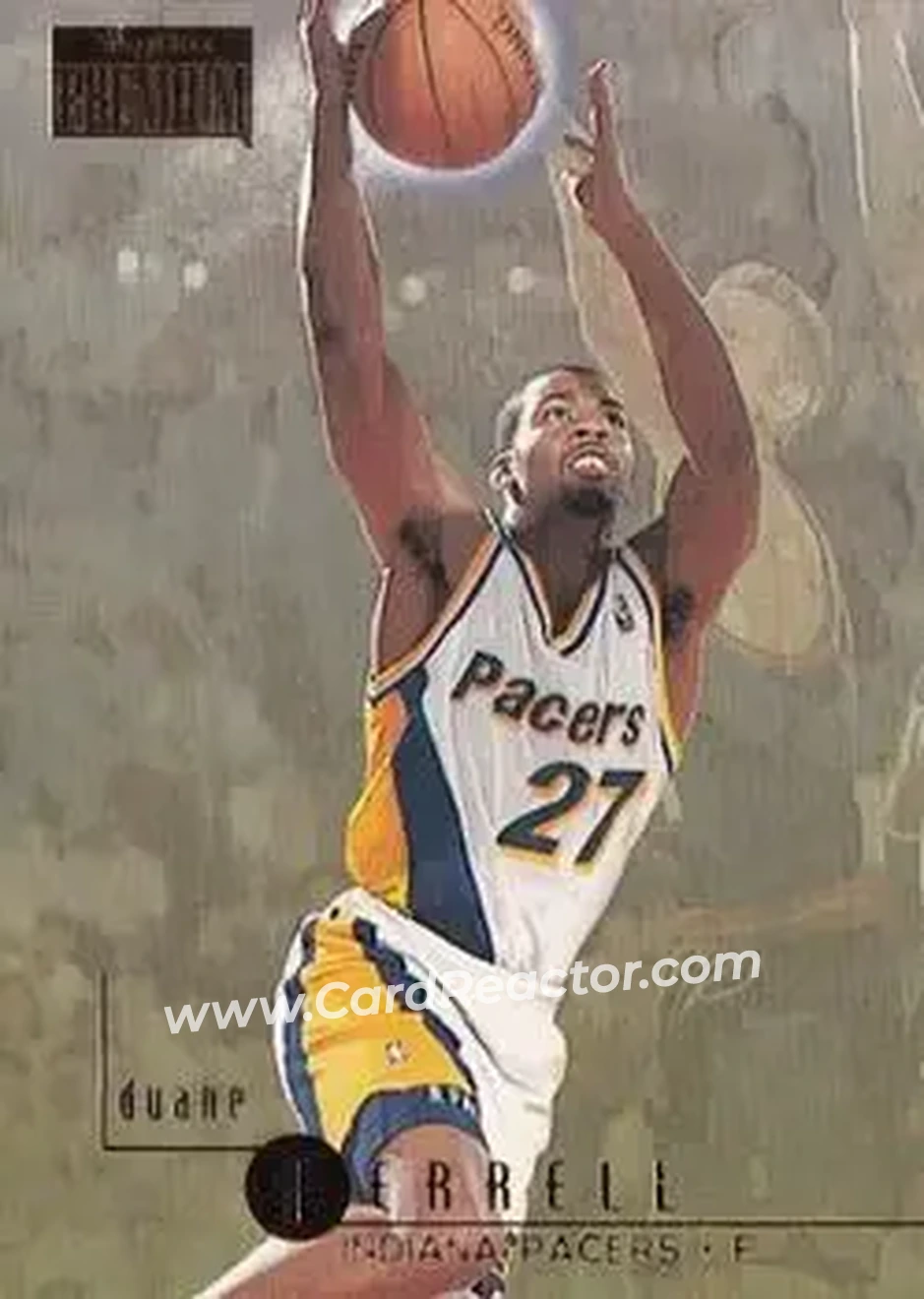 1996-97 SkyBox Premium #158 - Duane Ferrell - Indiana Pacers - Front