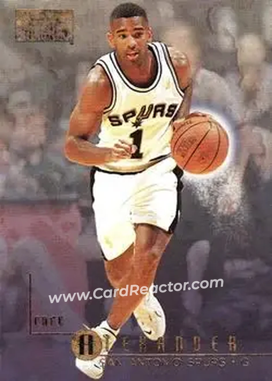 1996-97 SkyBox Premium #185 - Cory Alexander - San Antonio Spurs - Front