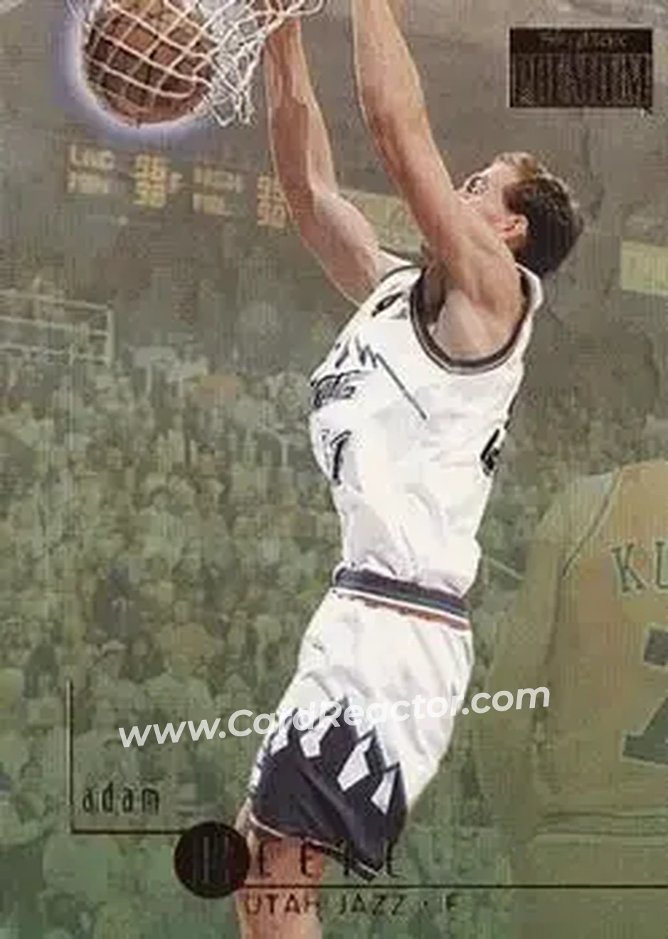 1996-97 SkyBox Premium #193 - Adam Keefe - Utah Jazz - Front