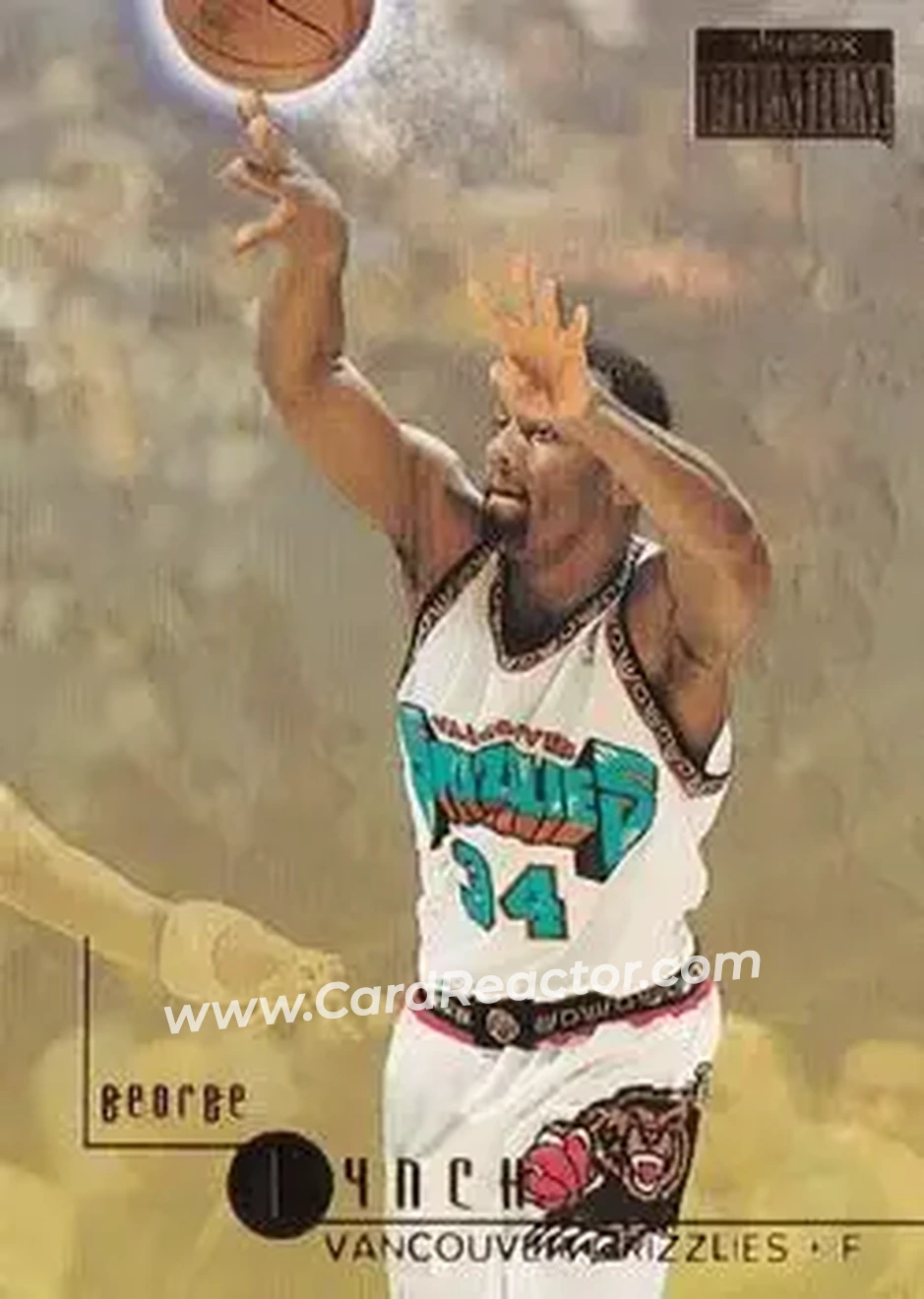 1996-97 SkyBox Premium #196 - George Lynch - Vancouver Grizzlies - Front