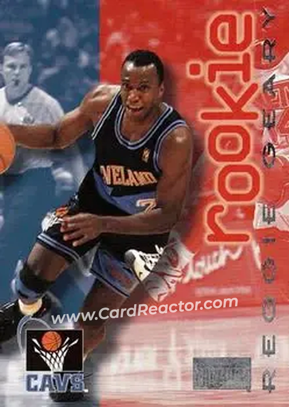 1996-97 SkyBox Premium #212 - Reggie Geary - Cleveland Cavaliers - Front
