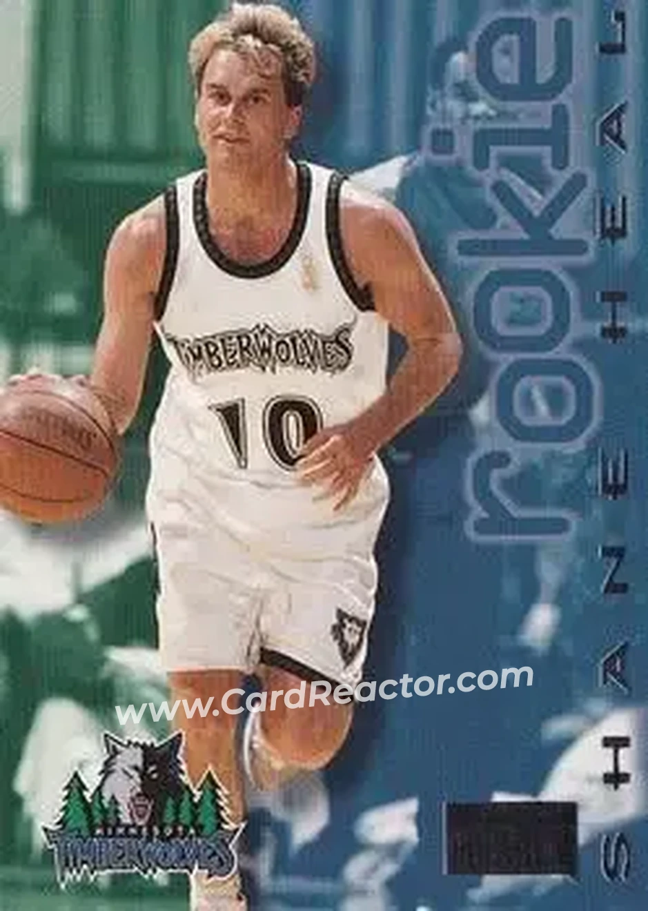 1996-97 SkyBox Premium #215 - Shane Heal - Minnesota Timberwolves - Front