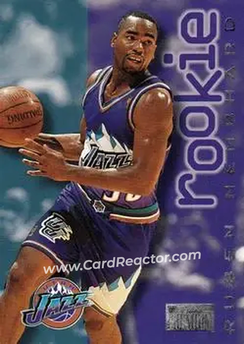 1996-97 SkyBox Premium #228 - Ruben Nembhard - Utah Jazz - Front