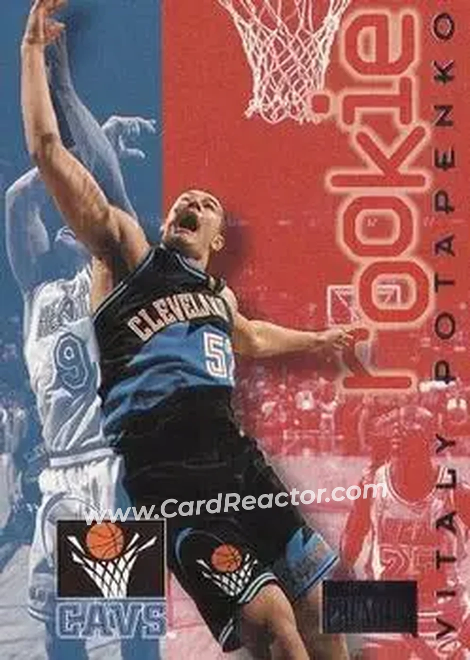 1996-97 SkyBox Premium #230 - Vitaly Potapenko - Cleveland Cavaliers - Front