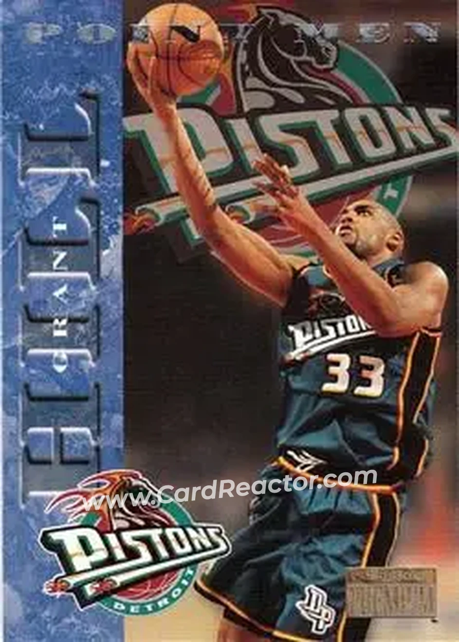 1996-97 SkyBox Premium #243 - Grant Hill - Detroit Pistons - Front