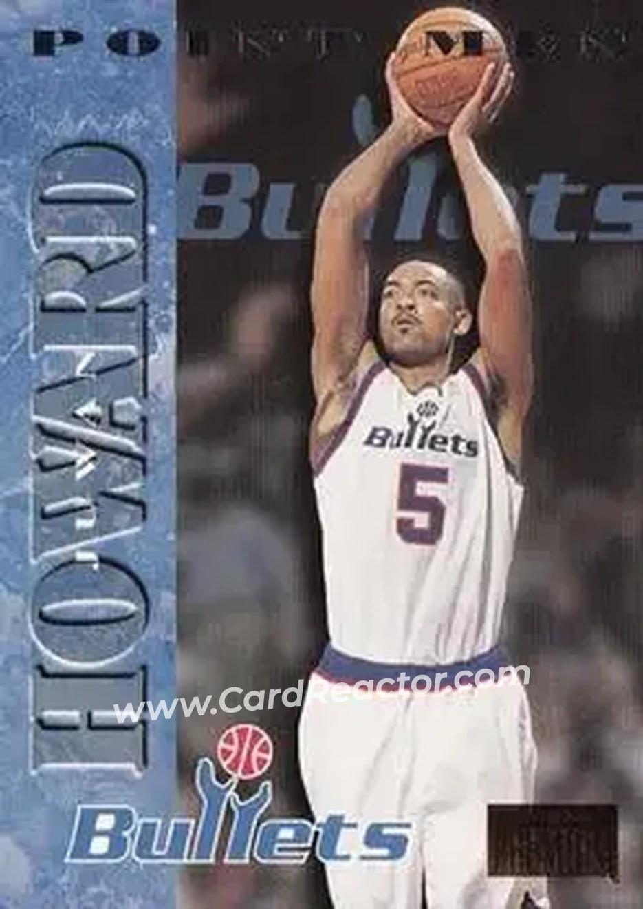 1996-97 SkyBox Premium #245 - Juwan Howard - Washington Bullets - Front