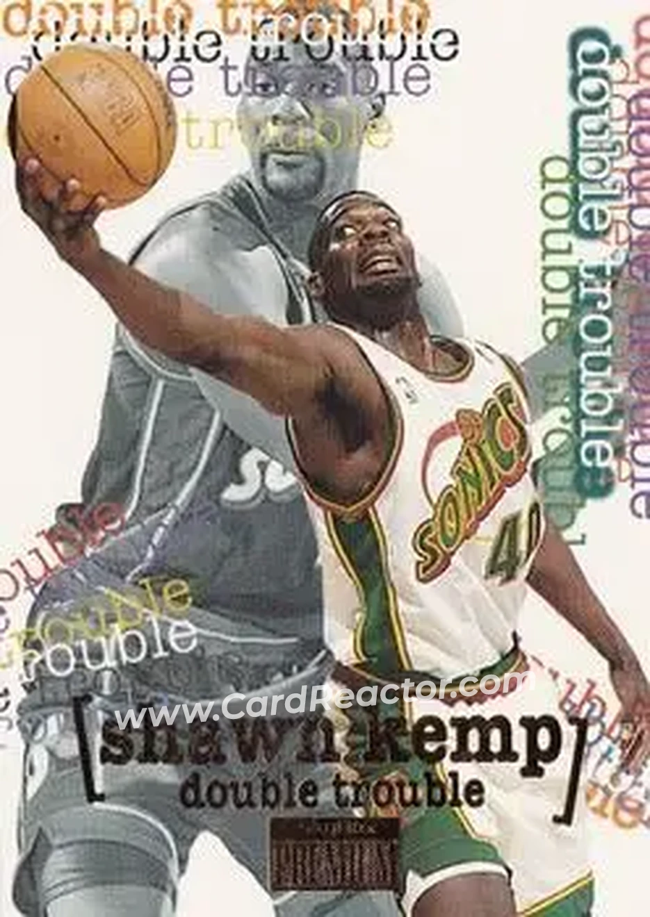 1996-97 SkyBox Premium #269 - Shawn Kemp - Seattle SuperSonics - Front