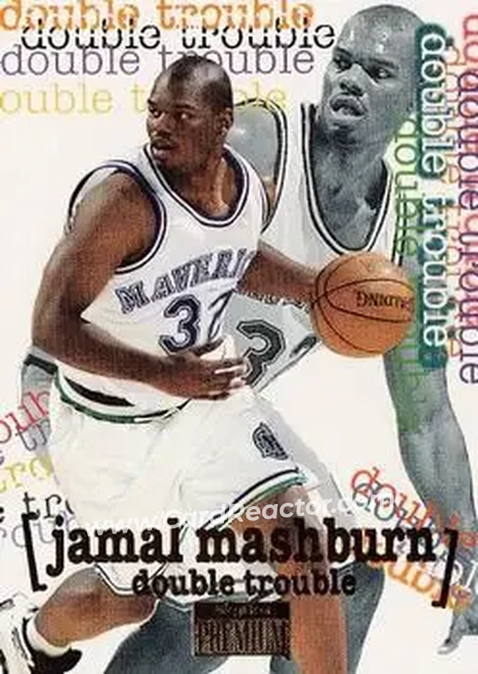 1996-97 SkyBox Premium #270 - Jamal Mashburn - Dallas Mavericks - Front