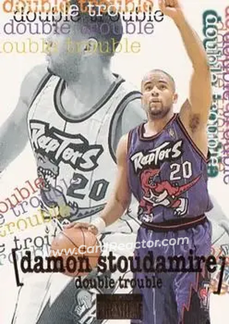 1996-97 SkyBox Premium #277 - Damon Stoudamire - Toronto Raptors - Front