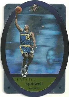 1996 SPx #18 Latrell Sprewell