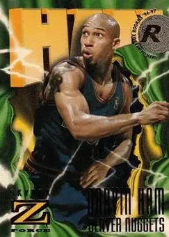 1996-97 SkyBox Z-Force #148 - Darvin Ham - Denver Nuggets
