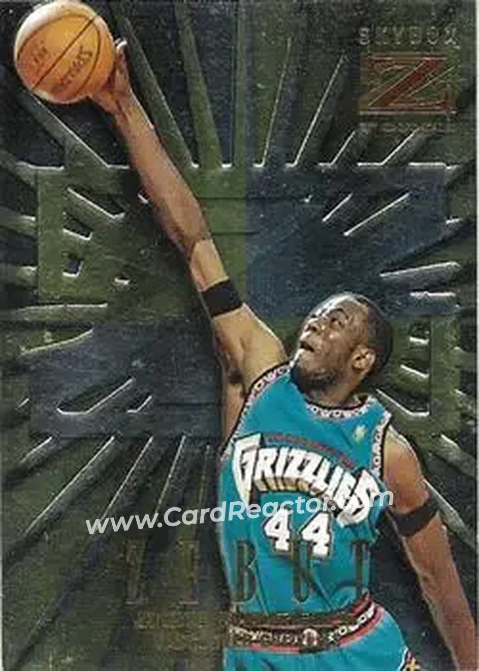 1996-97 SkyBox Z-Force - Zebut #16 - Roy Rogers - Vancouver Grizzlies - Front