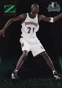 1996-97 SkyBox Z-Force - Zensations #7 - Kevin Garnett - Minnesota Timberwolves