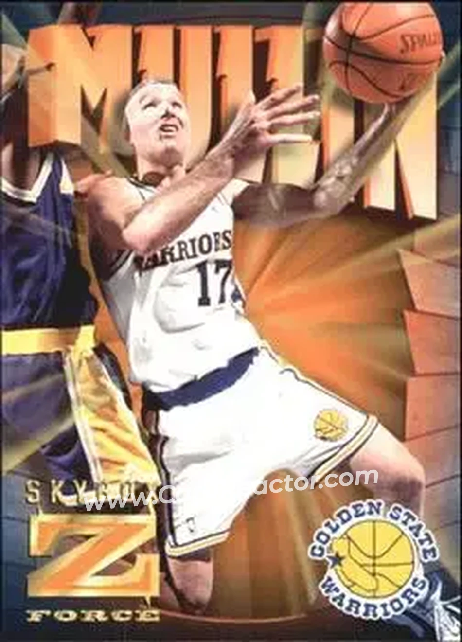1996-97 SkyBox Z-Force - Z-Cling #29 - Chris Mullin - Golden State Warriors - Front