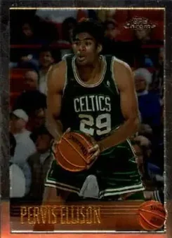 1996-97 Topps Chrome #109 - Pervis Ellison - Boston Celtics