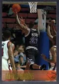 1996-97 Topps Chrome #118 - Gerald Wilkins - Orlando Magic