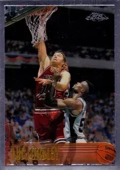 1996-97 Topps Chrome #164 - Luc Longley - Chicago Bulls
