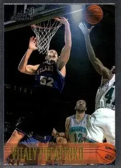 1996-97 Topps Chrome #172 - Vitaly Potapenko - Cleveland Cavaliers