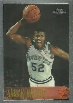 1996-97 Topps Chrome #181 - Samaki Walker - Dallas Mavericks
