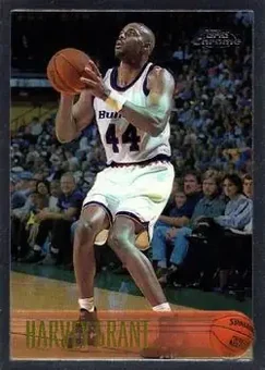 1996-97 Topps Chrome #196 - Harvey Grant - Washington Bullets