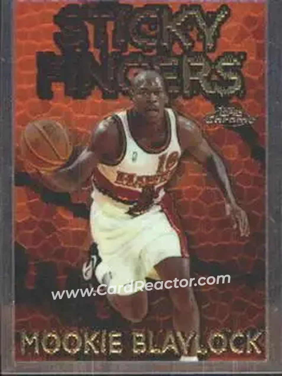 1996-97 Topps Chrome - Season's Best #17 - Mookie Blaylock - Atlanta Hawks - Front