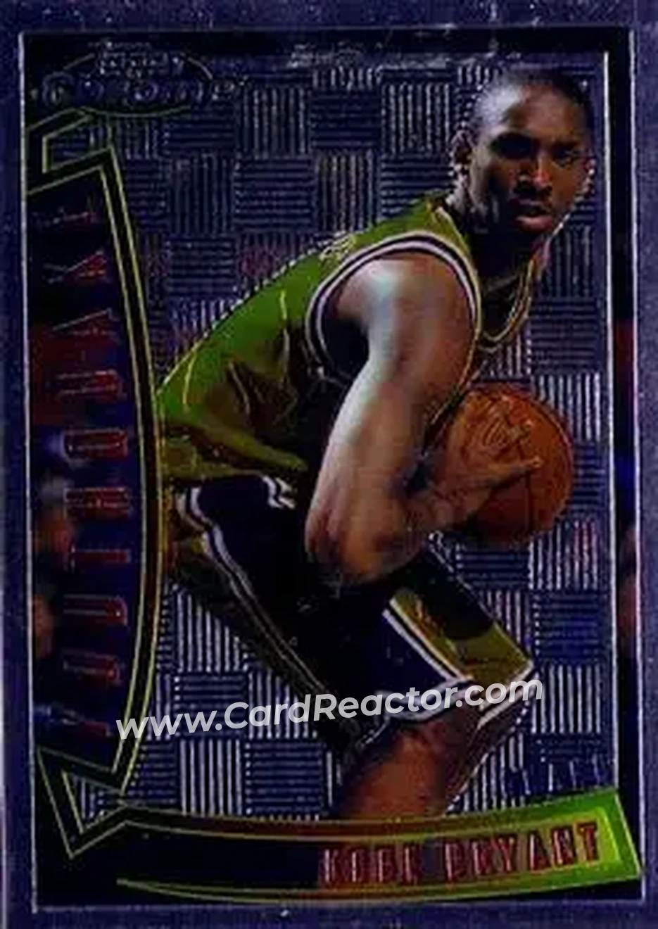 1996-97 Topps Chrome - Youthquake #YQ15 - Kobe Bryant - Los Angeles Lakers - Front