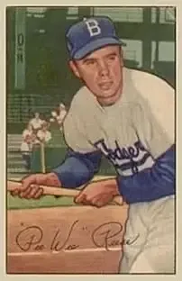 1952 Bowman #8 Harold Reese