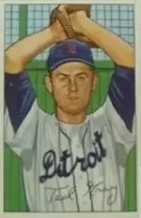 1952 Bowman #199 - Ted Gray - Detroit Tigers