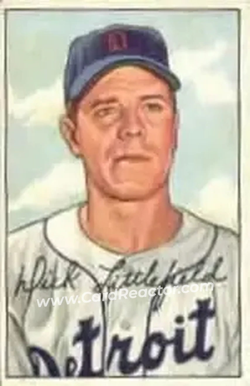 1952 Bowman #209 - Dick Littlefield - Detroit Tigers - Front