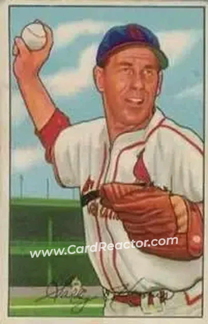 1952 Bowman #212 - Solly Hemus - St. Louis Cardinals - Front