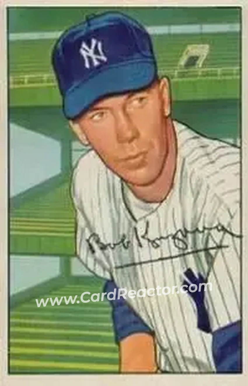 1952 Bowman #233 - Bob Kuzava - New York Yankees - Front