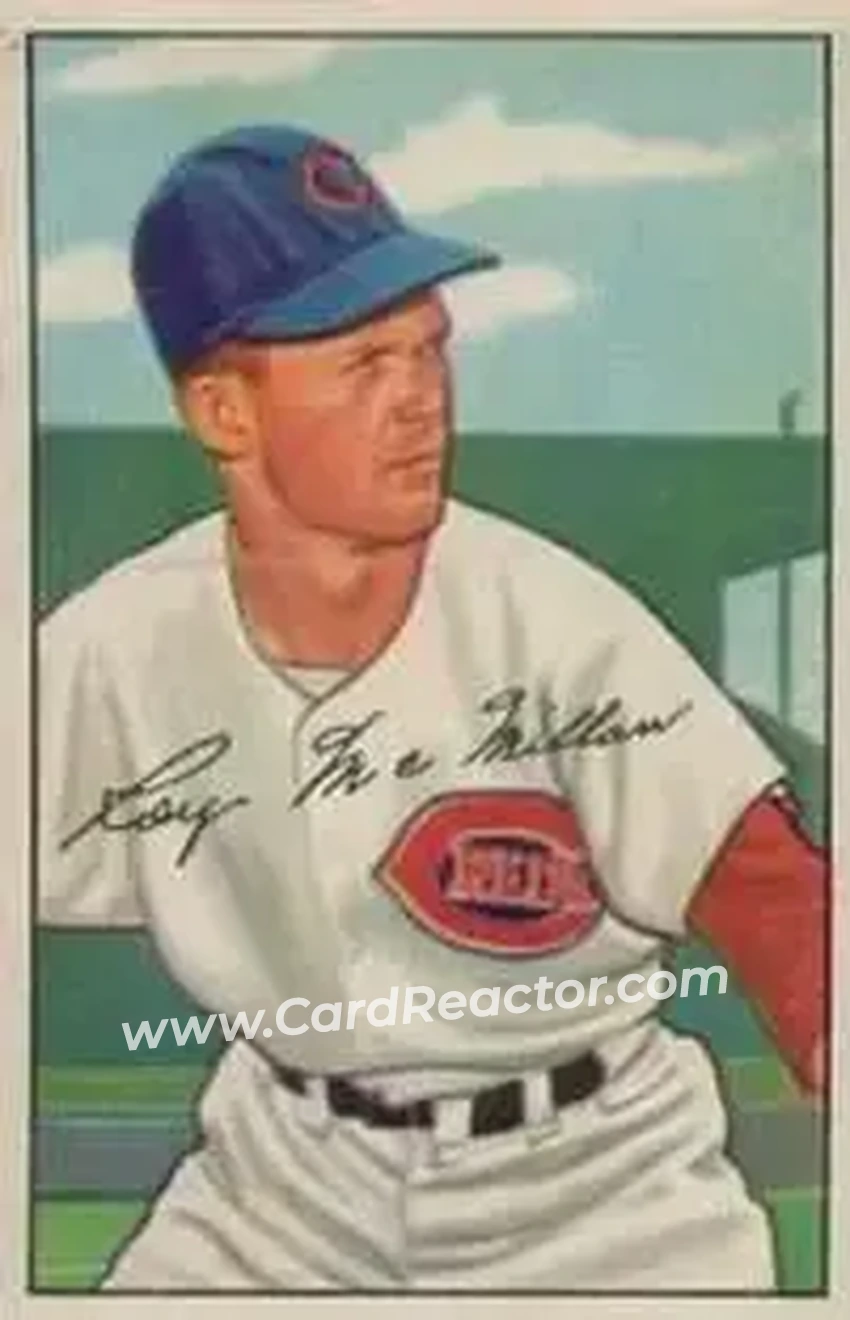 1952 Bowman #238 - Roy McMillan - Cincinnati Reds - Front 1952 Bowman #238 - Roy McMillan - Cincinnati Reds - Front