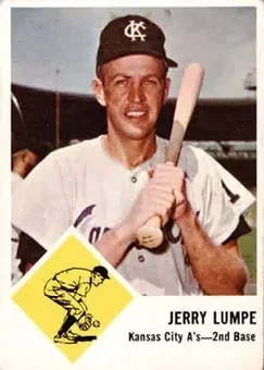 1963 Fleer #16 - Jerry Lumpe - Kansas City Athletics