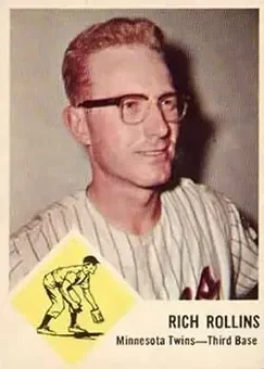 1963 Fleer #24 - Rich Rollins - Minnesota Twins