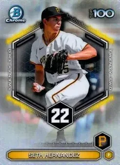 2026 Bowman - Bowman Scouts' Top 100 #BTP-22 - Seth Hernandez - Pittsburgh Pirates
